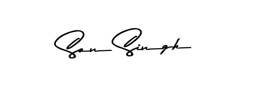 How to make Son Singh signature? Asem Kandis PERSONAL USE is a professional autograph style. Create handwritten signature for Son Singh name. Son Singh signature style 9 images and pictures png