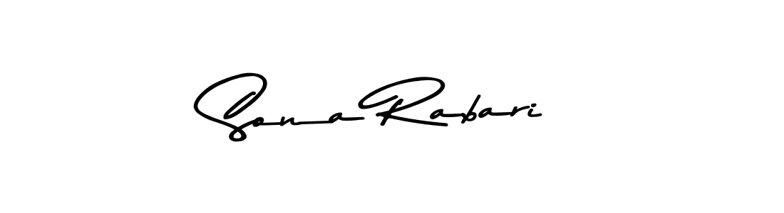 Make a beautiful signature design for name Sona Rabari. Use this online signature maker to create a handwritten signature for free. Sona Rabari signature style 9 images and pictures png