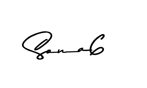 The best way (Asem Kandis PERSONAL USE) to make a short signature is to pick only two or three words in your name. The name Sona6 include a total of six letters. For converting this name. Sona6 signature style 9 images and pictures png