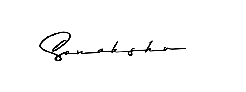 Create a beautiful signature design for name Sonakshu. With this signature (Asem Kandis PERSONAL USE) fonts, you can make a handwritten signature for free. Sonakshu signature style 9 images and pictures png