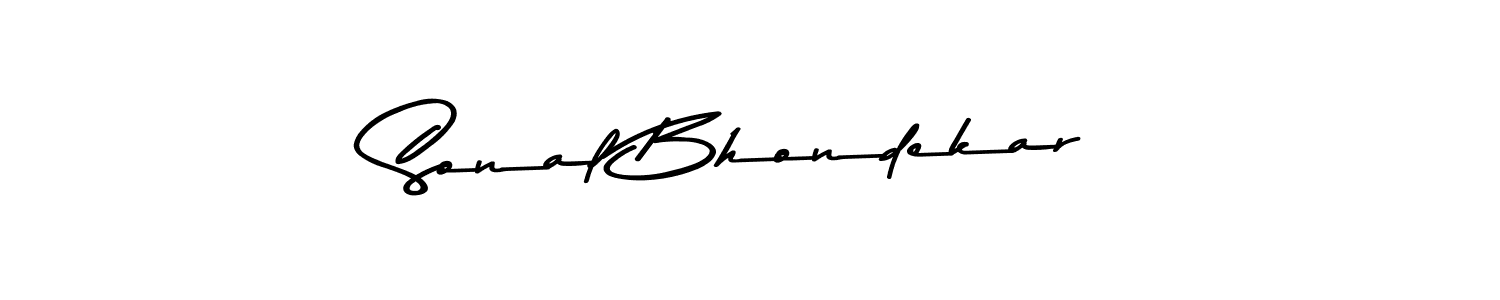 Here are the top 10 professional signature styles for the name Sonal Bhondekar. These are the best autograph styles you can use for your name. Sonal Bhondekar signature style 9 images and pictures png