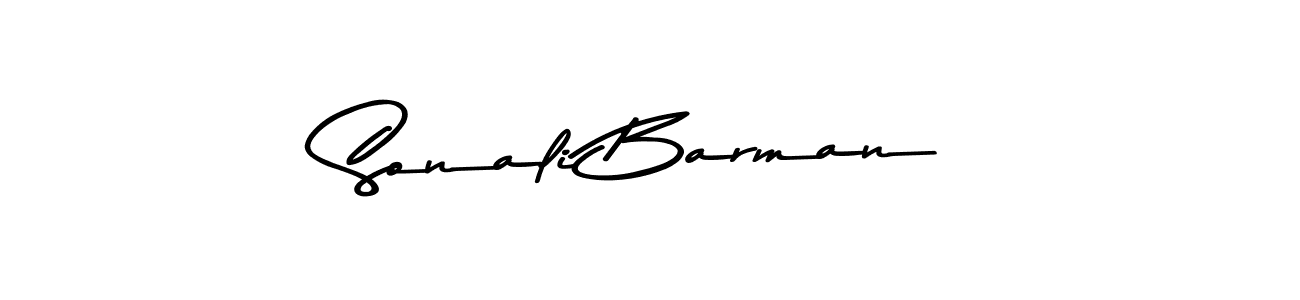 Use a signature maker to create a handwritten signature online. With this signature software, you can design (Asem Kandis PERSONAL USE) your own signature for name Sonali Barman. Sonali Barman signature style 9 images and pictures png