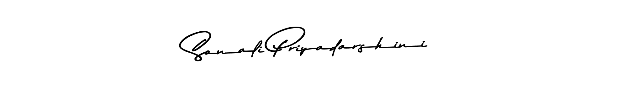 Create a beautiful signature design for name Sonali Priyadarshini. With this signature (Asem Kandis PERSONAL USE) fonts, you can make a handwritten signature for free. Sonali Priyadarshini signature style 9 images and pictures png