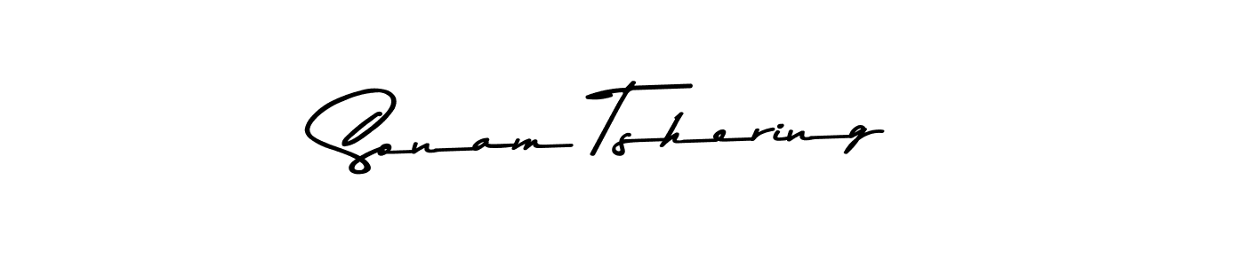 Make a beautiful signature design for name Sonam Tshering. With this signature (Asem Kandis PERSONAL USE) style, you can create a handwritten signature for free. Sonam Tshering signature style 9 images and pictures png