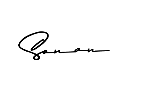 The best way (Asem Kandis PERSONAL USE) to make a short signature is to pick only two or three words in your name. The name Sonan include a total of six letters. For converting this name. Sonan signature style 9 images and pictures png