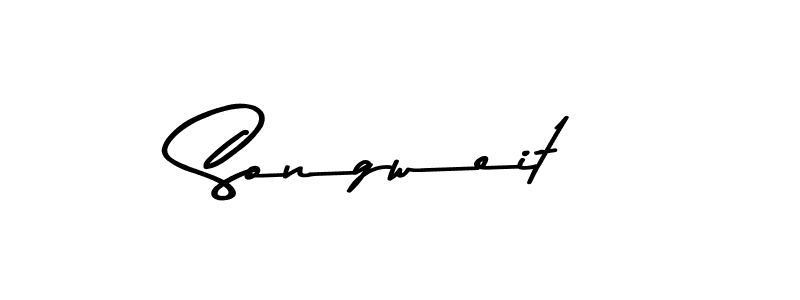 Similarly Asem Kandis PERSONAL USE is the best handwritten signature design. Signature creator online .You can use it as an online autograph creator for name Songweit. Songweit signature style 9 images and pictures png