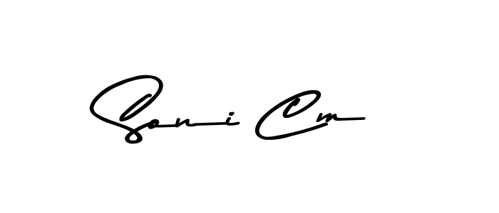 You can use this online signature creator to create a handwritten signature for the name Soni Cm. This is the best online autograph maker. Soni Cm signature style 9 images and pictures png