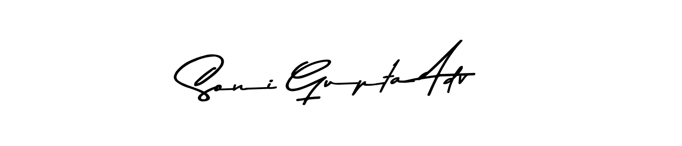 Make a beautiful signature design for name Soni Gupta Adv. Use this online signature maker to create a handwritten signature for free. Soni Gupta Adv signature style 9 images and pictures png