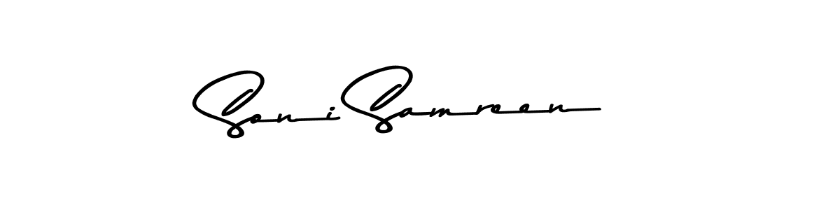 How to make Soni Samreen signature? Asem Kandis PERSONAL USE is a professional autograph style. Create handwritten signature for Soni Samreen name. Soni Samreen signature style 9 images and pictures png