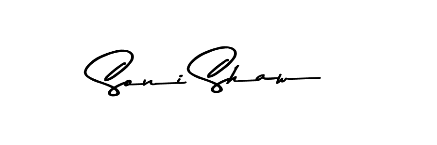 Also You can easily find your signature by using the search form. We will create Soni Shaw name handwritten signature images for you free of cost using Asem Kandis PERSONAL USE sign style. Soni Shaw signature style 9 images and pictures png
