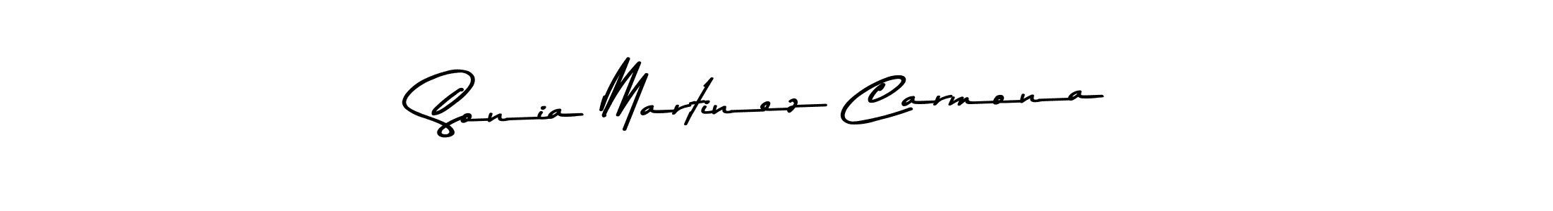 How to make Sonia Martinez Carmona name signature. Use Asem Kandis PERSONAL USE style for creating short signs online. This is the latest handwritten sign. Sonia Martinez Carmona signature style 9 images and pictures png
