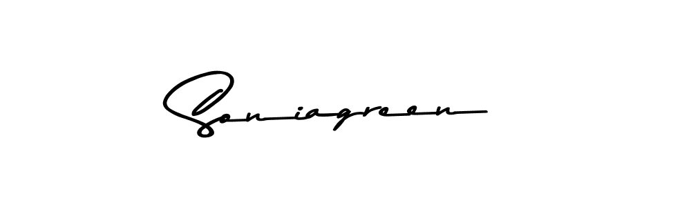 Make a short Soniagreen signature style. Manage your documents anywhere anytime using Asem Kandis PERSONAL USE. Create and add eSignatures, submit forms, share and send files easily. Soniagreen signature style 9 images and pictures png