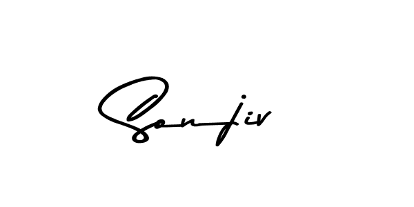 if you are searching for the best signature style for your name Sonjiv. so please give up your signature search. here we have designed multiple signature styles  using Asem Kandis PERSONAL USE. Sonjiv signature style 9 images and pictures png