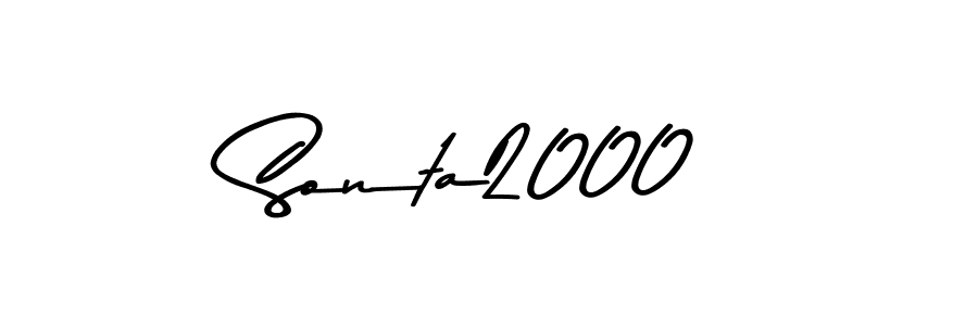 How to Draw Sonta2000 signature style? Asem Kandis PERSONAL USE is a latest design signature styles for name Sonta2000. Sonta2000 signature style 9 images and pictures png
