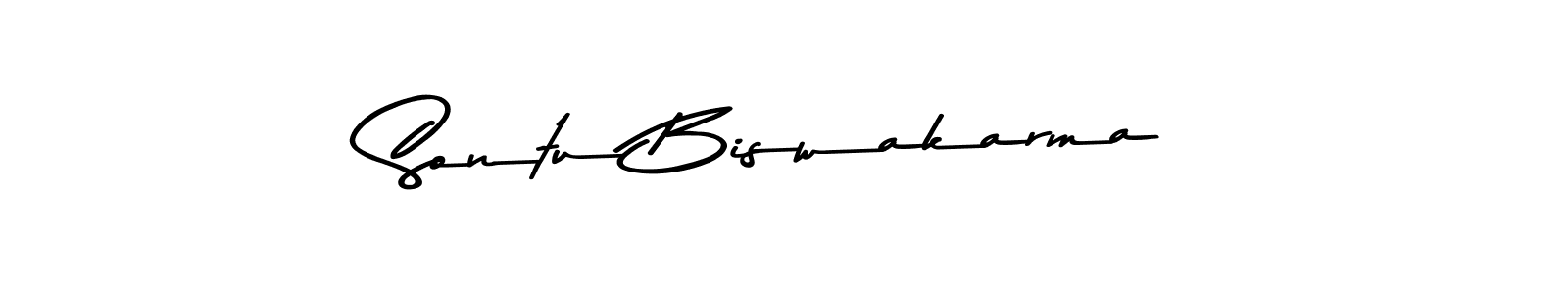 Create a beautiful signature design for name Sontu Biswakarma. With this signature (Asem Kandis PERSONAL USE) fonts, you can make a handwritten signature for free. Sontu Biswakarma signature style 9 images and pictures png