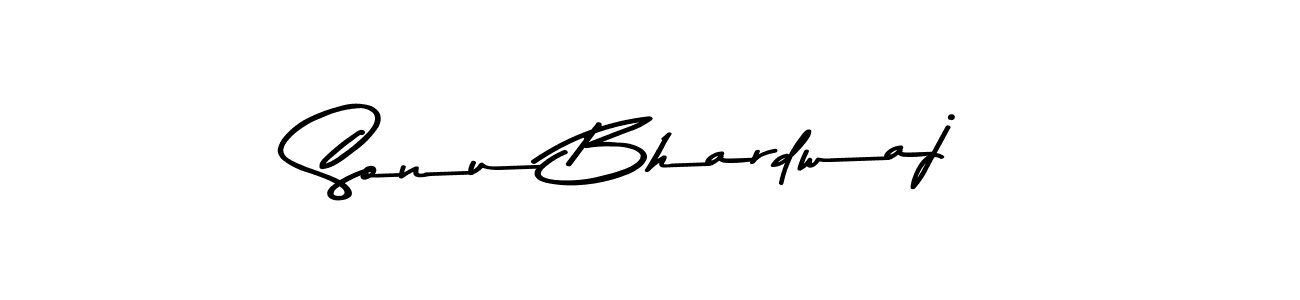 Create a beautiful signature design for name Sonu Bhardwaj. With this signature (Asem Kandis PERSONAL USE) fonts, you can make a handwritten signature for free. Sonu Bhardwaj signature style 9 images and pictures png