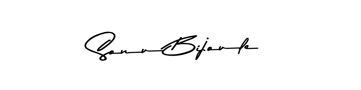 How to make Sonu Bijoule signature? Asem Kandis PERSONAL USE is a professional autograph style. Create handwritten signature for Sonu Bijoule name. Sonu Bijoule signature style 9 images and pictures png
