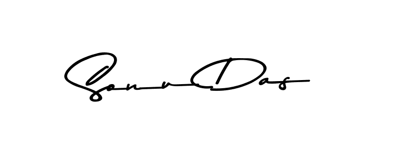 How to make Sonu Das name signature. Use Asem Kandis PERSONAL USE style for creating short signs online. This is the latest handwritten sign. Sonu Das signature style 9 images and pictures png