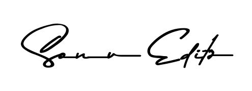Discover how Sonu Editz looks in an executive cursive font (Asem Kandis PERSONAL USE). Perfect for legal documents, invoices, and certificates. Sonu Editz signature style 9 images and pictures png
