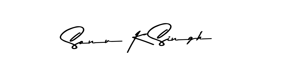 How to Draw Sonu K Singh signature style? Asem Kandis PERSONAL USE is a latest design signature styles for name Sonu K Singh. Sonu K Singh signature style 9 images and pictures png