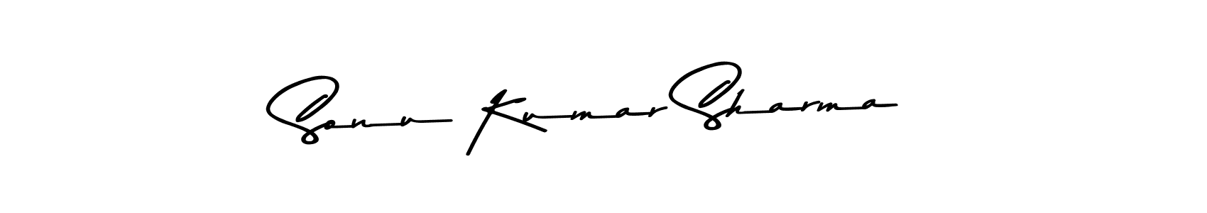 Design your own signature with our free online signature maker. With this signature software, you can create a handwritten (Asem Kandis PERSONAL USE) signature for name Sonu Kumar Sharma. Sonu Kumar Sharma signature style 9 images and pictures png