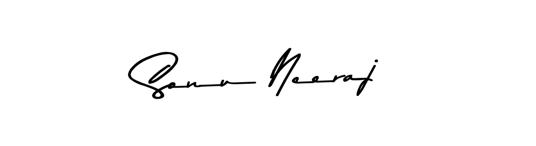 Sonu Neeraj stylish signature style. Best Handwritten Sign (Asem Kandis PERSONAL USE) for my name. Handwritten Signature Collection Ideas for my name Sonu Neeraj. Sonu Neeraj signature style 9 images and pictures png