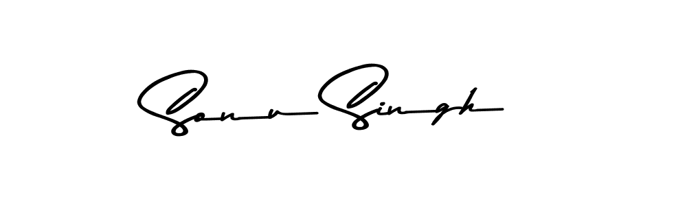 Design your own signature with our free online signature maker. With this signature software, you can create a handwritten (Asem Kandis PERSONAL USE) signature for name Sonu Singh. Sonu Singh signature style 9 images and pictures png