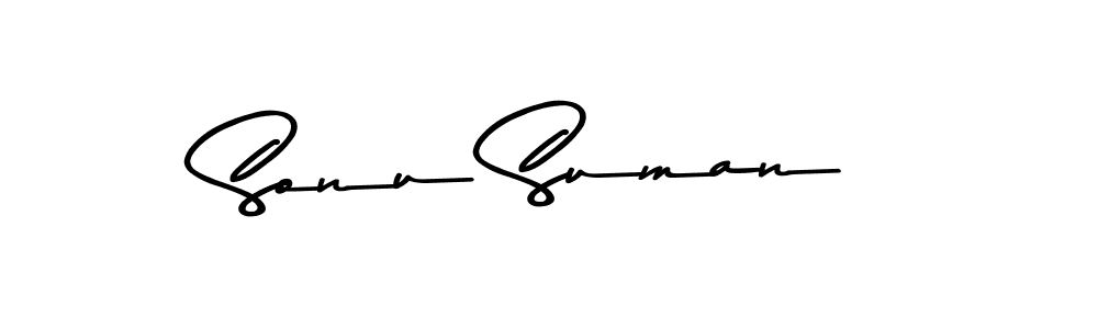 Use a signature maker to create a handwritten signature online. With this signature software, you can design (Asem Kandis PERSONAL USE) your own signature for name Sonu Suman. Sonu Suman signature style 9 images and pictures png