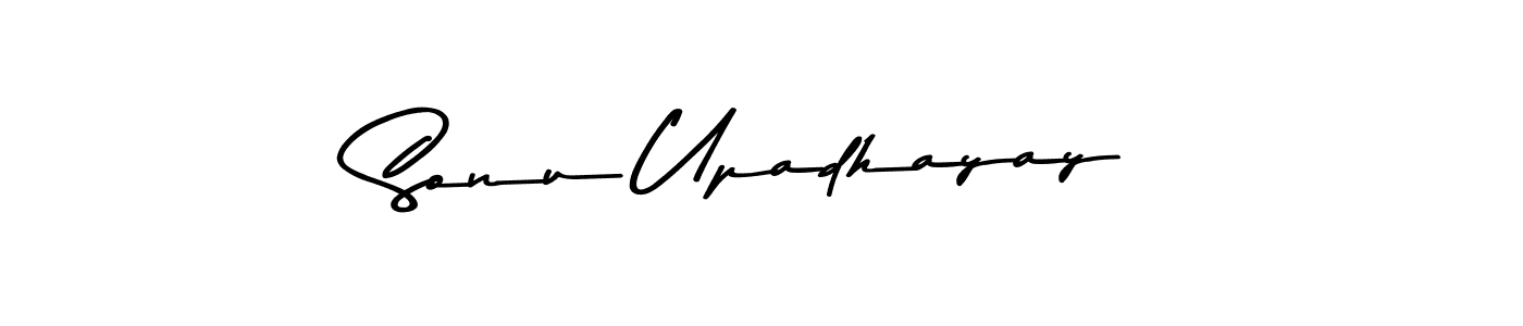Make a beautiful signature design for name Sonu Upadhayay. With this signature (Asem Kandis PERSONAL USE) style, you can create a handwritten signature for free. Sonu Upadhayay signature style 9 images and pictures png