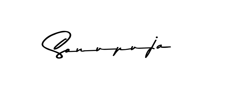 Create a beautiful signature design for name Sonupuja. With this signature (Asem Kandis PERSONAL USE) fonts, you can make a handwritten signature for free. Sonupuja signature style 9 images and pictures png