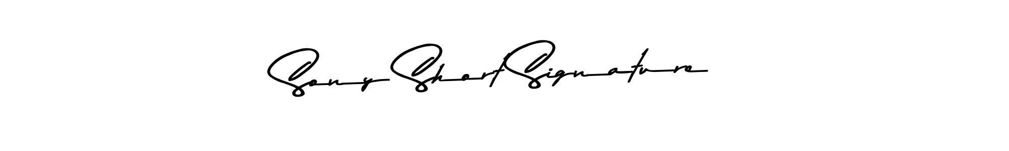 Make a beautiful signature design for name Sony Short Signature. With this signature (Asem Kandis PERSONAL USE) style, you can create a handwritten signature for free. Sony Short Signature signature style 9 images and pictures png