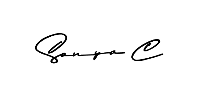 Make a beautiful signature design for name Sonya C. Use this online signature maker to create a handwritten signature for free. Sonya C signature style 9 images and pictures png