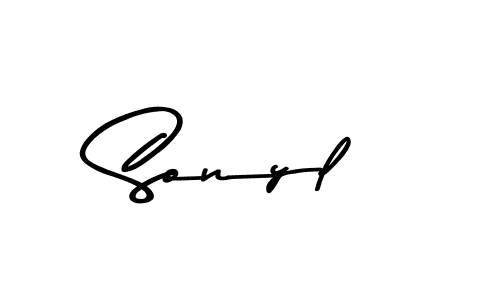 This is the best signature style for the Sonyl name. Also you like these signature font (Asem Kandis PERSONAL USE). Mix name signature. Sonyl signature style 9 images and pictures png