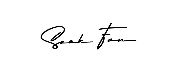 Use a signature maker to create a handwritten signature online. With this signature software, you can design (Asem Kandis PERSONAL USE) your own signature for name Sook Fan. Sook Fan signature style 9 images and pictures png