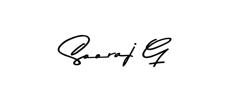 The best way (Asem Kandis PERSONAL USE) to make a short signature is to pick only two or three words in your name. The name Sooraj G include a total of six letters. For converting this name. Sooraj G signature style 9 images and pictures png