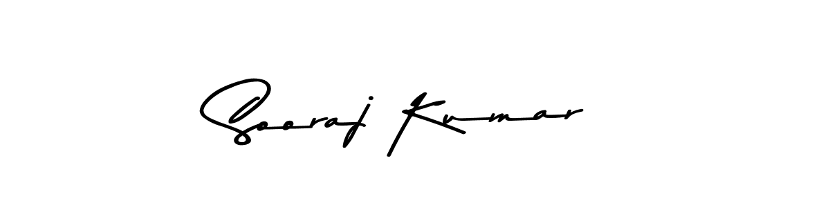 Create a beautiful signature design for name Sooraj Kumar. With this signature (Asem Kandis PERSONAL USE) fonts, you can make a handwritten signature for free. Sooraj Kumar signature style 9 images and pictures png