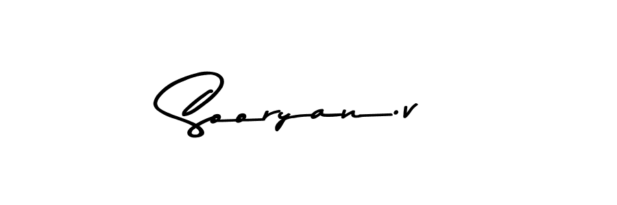 Once you've used our free online signature maker to create your best signature Asem Kandis PERSONAL USE style, it's time to enjoy all of the benefits that Sooryan.v name signing documents. Sooryan.v signature style 9 images and pictures png