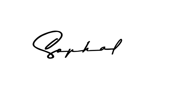 How to make Sophal name signature. Use Asem Kandis PERSONAL USE style for creating short signs online. This is the latest handwritten sign. Sophal signature style 9 images and pictures png