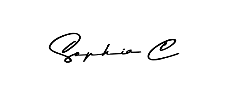 The best way (Asem Kandis PERSONAL USE) to make a short signature is to pick only two or three words in your name. The name Sophia C include a total of six letters. For converting this name. Sophia C signature style 9 images and pictures png