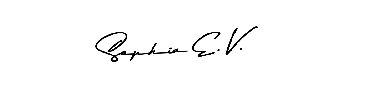 Also we have Sophia E. V. name is the best signature style. Create professional handwritten signature collection using Asem Kandis PERSONAL USE autograph style. Sophia E. V. signature style 9 images and pictures png