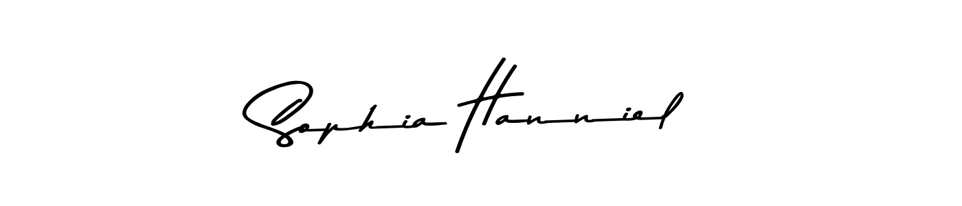 You should practise on your own different ways (Asem Kandis PERSONAL USE) to write your name (Sophia Hanniel) in signature. don't let someone else do it for you. Sophia Hanniel signature style 9 images and pictures png
