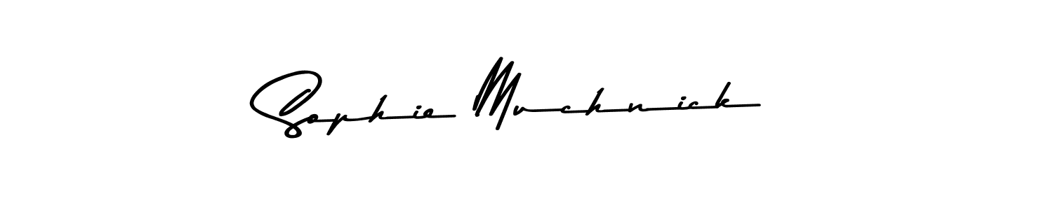 if you are searching for the best signature style for your name Sophie Muchnick. so please give up your signature search. here we have designed multiple signature styles  using Asem Kandis PERSONAL USE. Sophie Muchnick signature style 9 images and pictures png