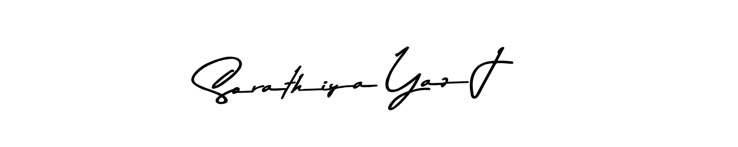 Also we have Sorathiya Yaz J name is the best signature style. Create professional handwritten signature collection using Asem Kandis PERSONAL USE autograph style. Sorathiya Yaz J signature style 9 images and pictures png