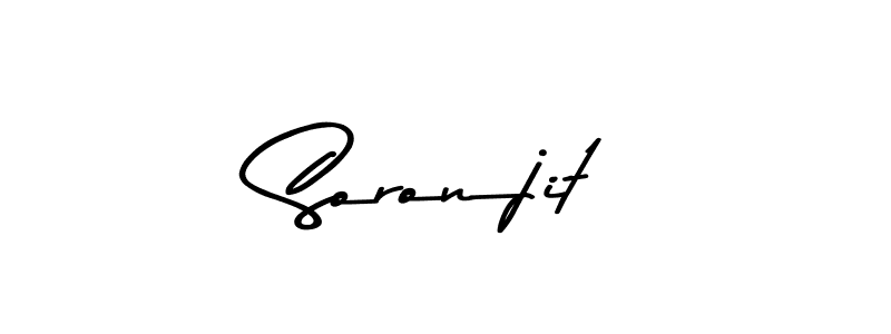 Soronjit stylish signature style. Best Handwritten Sign (Asem Kandis PERSONAL USE) for my name. Handwritten Signature Collection Ideas for my name Soronjit. Soronjit signature style 9 images and pictures png