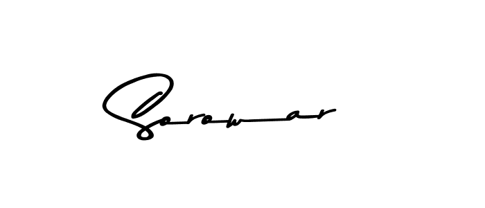 Sorowar stylish signature style. Best Handwritten Sign (Asem Kandis PERSONAL USE) for my name. Handwritten Signature Collection Ideas for my name Sorowar. Sorowar signature style 9 images and pictures png
