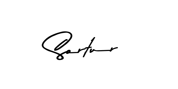 The best way (Asem Kandis PERSONAL USE) to make a short signature is to pick only two or three words in your name. The name Sortur include a total of six letters. For converting this name. Sortur signature style 9 images and pictures png