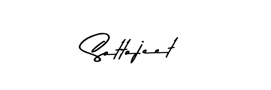 How to make Sottojeet signature? Asem Kandis PERSONAL USE is a professional autograph style. Create handwritten signature for Sottojeet name. Sottojeet signature style 9 images and pictures png