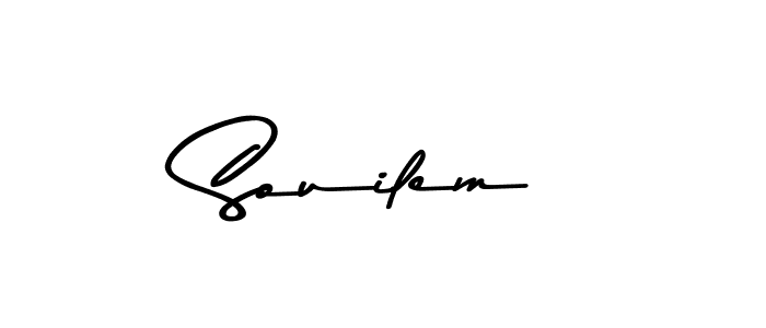 Create a beautiful signature design for name Souilem. With this signature (Asem Kandis PERSONAL USE) fonts, you can make a handwritten signature for free. Souilem signature style 9 images and pictures png