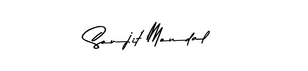 Design your own signature with our free online signature maker. With this signature software, you can create a handwritten (Asem Kandis PERSONAL USE) signature for name Soujit Mondal. Soujit Mondal signature style 9 images and pictures png