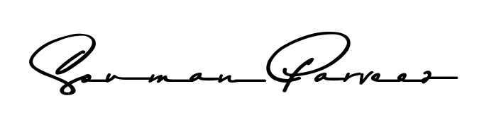 Generate high-definition signature styles for Souman Parveez. The Asem Kandis PERSONAL USE typeface ensures crisp legibility and sophisticated design. Souman Parveez signature style 9 images and pictures png